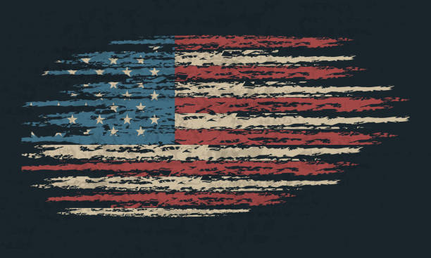 Distressed American Flag